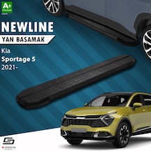 S-Dizayn Kia Sportage 5 NewLine Siyah Yan Basamak 173 Cm 2021 Üze