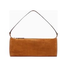 Staud Mini Taru Süet Omuz Çantası Şık Ve Minimalist Tasarım, Günlük Kullanım Için El Çantası Kahverengi Staud Mini Taru Süet Omuz Çantası Şık Ve Minimalist Tasarım, Günlük Kullanım Için El Çantası Kahverengi