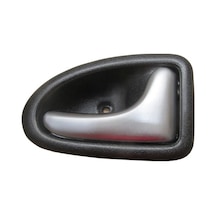 Renault Clıo 2 Sd/hb 02/08 Ön Kapı Iç Açma Kolu Sag Sıyah Nıkelaj Kulplu