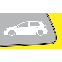 Volkswagen Golf Mk5 Basık Kasa Sticker Kelebek Cam Yapıştırması Volkswagen Golf Mk5 Basık Kasa Sticker Kelebek Cam Yapıştırması