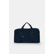 İcone Bag Kadın & Erkek Spor Çantası, Paraşüt Kumaş Önü Cepli Unisex Spor Fitness Gym Çantası Lacivert