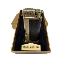 SİLVİO MONETTİ GÜMÜŞ DERİLİ ÇAKMAK