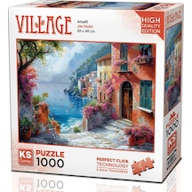 Ks Games 1000 Parça Amalfi Puzzle - Jin Park