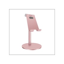 Mühlen T40-3 Ayarlanabilir Ergonomik Telefon Ve Tablet Tutacağı Standı Askısı Rose Gold