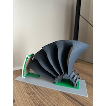 Rolye Royce Trend700 Fan Disk Kesit Görünüm 3d Model-1001