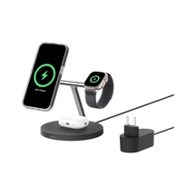 Tr'ü 1 Arada Qi2 Şarj Cihazı Magsafe Uyumlu Kablosuz Şarj Istasyonu 16 Serisi Kaymaz Tabanlı Airpods Için Qi2 Kabl