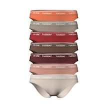 Calvin Klein Bıkını 7pk Kadın Turuncu Bikini Külot Set