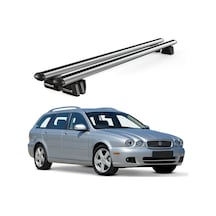 Pençe Jaguar X-taype Sw 2004-2009 Uyumlu Gri Ara Atkı Port Bagaj Tavan Barı