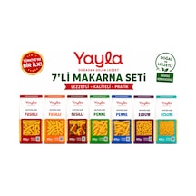 7 Li Karma Makarna Seti Ekonomik Aile Paketi 7 Farklı Lezzet Tek Kutuda - 893967985