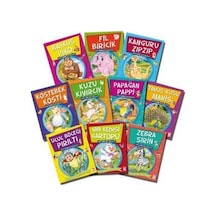 Allah'ın İsimlerini Öğreniyorum  - 2 (10 Kitap Takım)  - Nur Kutlu  - Timaş Çocuk