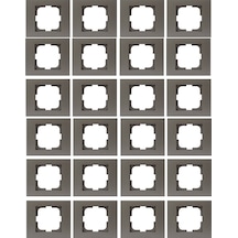 Ovivo Grano Antrasit Tekli Çerçeve 24'lü Paket