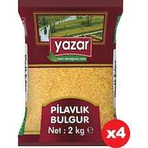 Yazar Pilavlık Bulgur 4 x 2 KG