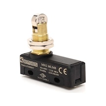Emas MN2MUM8 Metal Makaralı Pimli 1CO MN2 Serisi Plastik Mini Switch