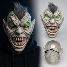 Cadılar Bayramı İçin Neon Yeşil Gözlü Canavar Maske Diğer
