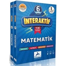 Paraf 6. Sınıf İnteraktif Matematik Etkinli Çalışma Kitabı 2 Modül
