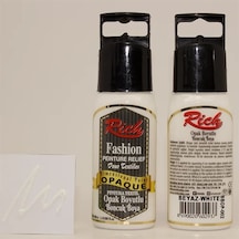 Rich Boncuk Boya - 60Cc- Opak Beyaz N:002