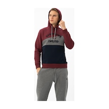 AR-MA Arma Erkek Kanguru Cepli Kapüşonlu Sweatshirt K24254928701 Bordo