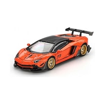 1/64 Lb Works Lamborghini Aventador Limited Edition Orange Mdx 2025