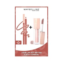 Maybelline New York Your Lips But Better Dudak Kombosu 04 Out Of Line + Lifter Gloss 02 Ice