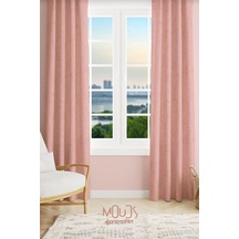 Hope Fell 4 Desenli Süet Oturma Odası Salon Fon Perde Baskılı Ekstrafor Büzgü 2 Kanat Prd-1057 Çok Renkli