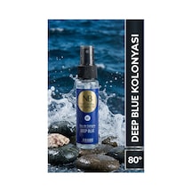Deep Blue Kolonya 60 Ml Sprey Akuatik Sitrus Cep Boy Seyahat Hediyelik %80 Alkollü