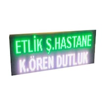 Otobüs, Kamyon, Minibüs Vb. Güzergah Renkli P5 Led Tabela Kasa Ölçüsü: 16x64 Cm