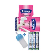 Amore Lifeguard Yavru Kedi Süt Tozu 2 x 240 G + Biberon + Ödül Sticks 3'lü