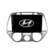 Hyundai İ20 Araç Multimedya Android Ekran Carplay Double Teyp 4+64 9" 08-12 Analog Y Silver Blueway