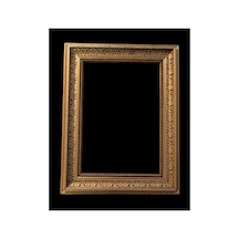 A4 Dekoratif Diploma Sertifika Çerçevesi 21x30 Gerçek Cam Gold