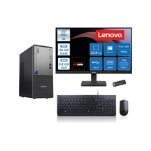 Lenovo ThinkCentre Neo 50T Gen 6 13BD007UTR2427F32 Ultra 5 225 96 GB 512 GB SSD RX550 23.8" Free Dos Masaüstü Bilgisayar + USB Bellek