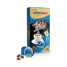 Espressomm® Premium Blue Alüminyum Kapsül Kahve Kafeinsiz 10 Adet