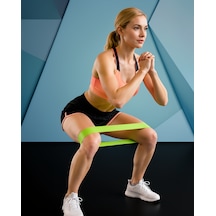 Egzersiz Direnç Bandı Esnek Pilates Fitness Çok Renkli