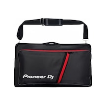 Pioneer Dj Ddj-400 Ve Ddj-flx4 Uyumlu Laptop Bölmeli Kırmızı Kadife Astarlı Soft Case Dj Controller Taşıma Çantası
