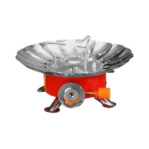 Kamp Ocağı Rüzgarda Sönmez - Mini & Taşınabilir Doğa Yürüyüşü Ve Trekking Pikik Ocağı - Katlanır Tüplü, Hafif, Kompakt Dağcılık Ve Seyahat İçin Açık Yeşil