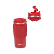 Korkmaz Freedom Plus Kırmızı Kahve Bardağı A5539-1
