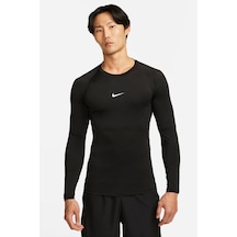 Nike Pro Dri-fit Erkek Uzun Kollu Antrenman Tişört Siyah