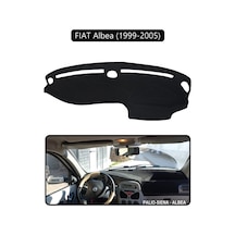 Fıat Albea 1999-2005 Modellerine Uygun Eskitorpido Koruma Halısı Siyah Kenar