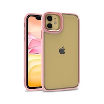 Zore İphone 11 Uyumlu Nvth Flora Kılıf-rose Gold