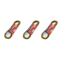 3 Adet 10 Metre Çelik Çamaşır Ipi Metal Sarı Diğer