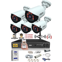 IDS DS-2020HD-SET5-500 5 Kameralı 1080P Full HD 5 MP Sony Lensli Kamera Seti - 2020