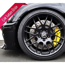 Maserati Ghibli Uyumlu Brembo Sarı Kaliper Kapağı 4 Parça Ön Arka Set