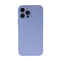 Apple İphone 13 Pro Max Kılıf Nano İçi Kadife Silikon - Lila 0.2M-Çok Renkli