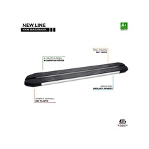 S-dizayn Mercedes Sprinter W906 Uzun Şase Newline Krom Yan Basamak 333 Cm 2006-2019 A+ Kalite