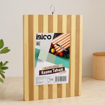 Bambu Kesme Tahtası 22x32x1.3 Cm Metal Kulplu Çr
