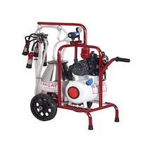 Tek Sağım Kuru Sistem 30 Lt Krom Güğümlü Süt Sağım Makinesi