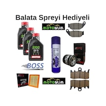 Cf Moto Sr 450 Ön Arka Fren Balata Takımı Ve Bakım Seti Motul 5100
