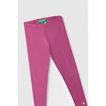 United Colors Of Benetton Kız Çocuk Tayt Bntg21767 Mor Mor