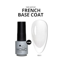 Momo Professional Kalıcı Oje French F011 Işıltılı Rakı Beyazı 4 Ml