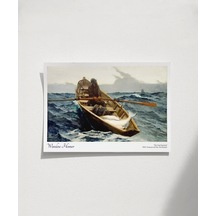 Çerçevesiz Poster Winslow Homer Sis Uyarısı
