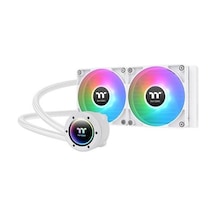 Thermaltake 240mm Th240 V2 Cl-w364-pl12sw-a Argb Am5-1851p Sıvı Soğutmalı İşlemci Fanı Beyaz